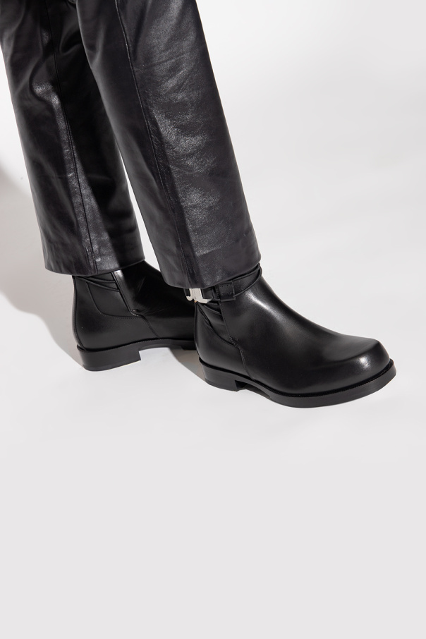 1017 ALYX 9SM Ankle boots with rollercoaster buckle