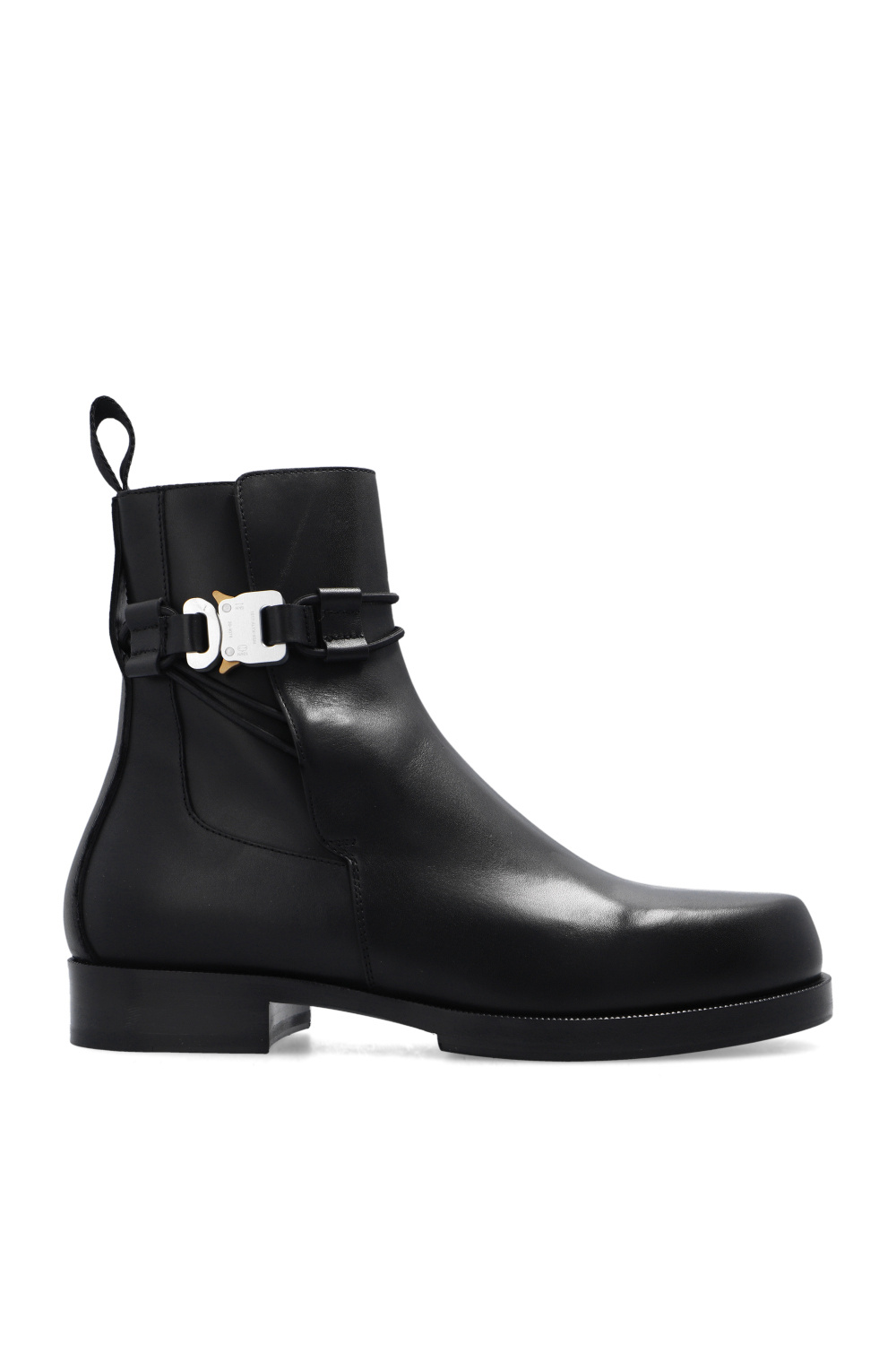 1017 ALYX 9SM Ankle boots w/ rollercoaster buckle