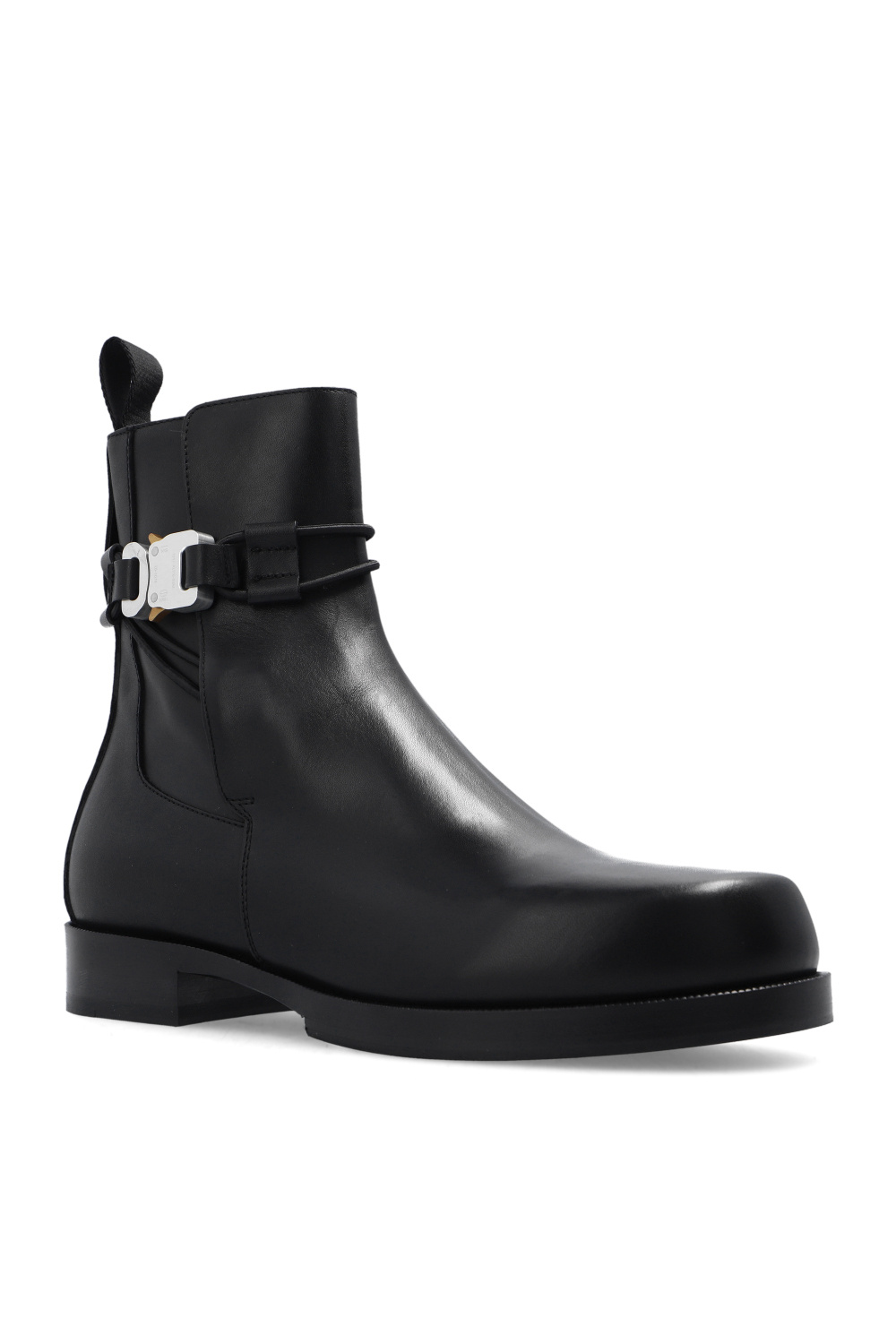 1017 ALYX 9SM Ankle boots w/ rollercoaster buckle