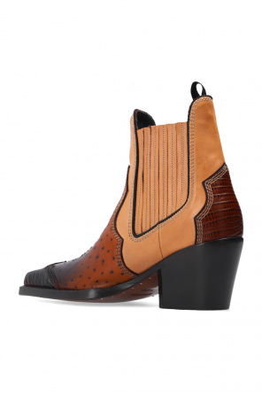 Dsquared2 Leather cowboy boots