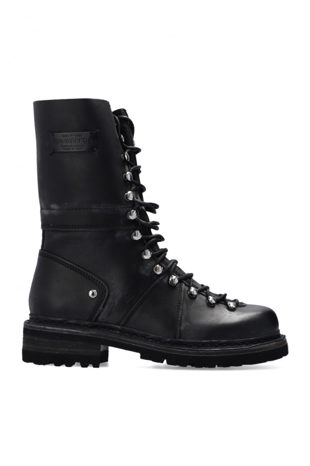Dsquared2 ‘Kombat’ military-insipired boots