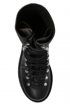 Dsquared2 ‘Kombat’ leather boots