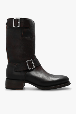 ‘harley’ leather boots od Dsquared2