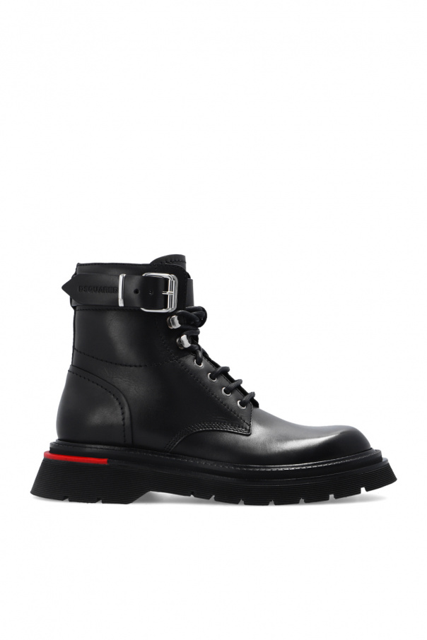 Dsquared2 ‘Rider’ combat boots