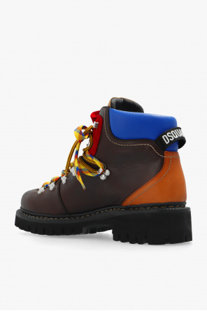 Dsquared2 Leather high-top sneakers