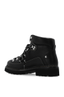 Dsquared2 BLACK ‘Canadian’ leather ankle boots
