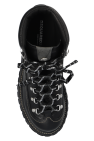 Dsquared2 BLACK ‘Canadian’ leather ankle boots