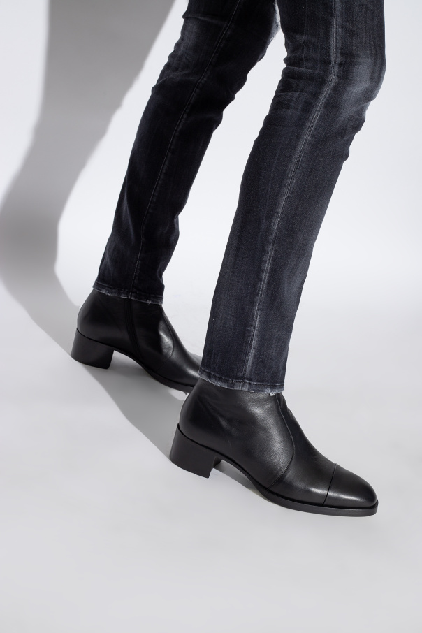 Dsquared2 ‘Vintage’ heeled ankle boots