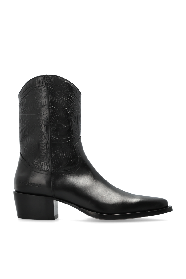 Leather cowboy boots, zdjęcie 1 Leather cowboy boots od Dsquared2