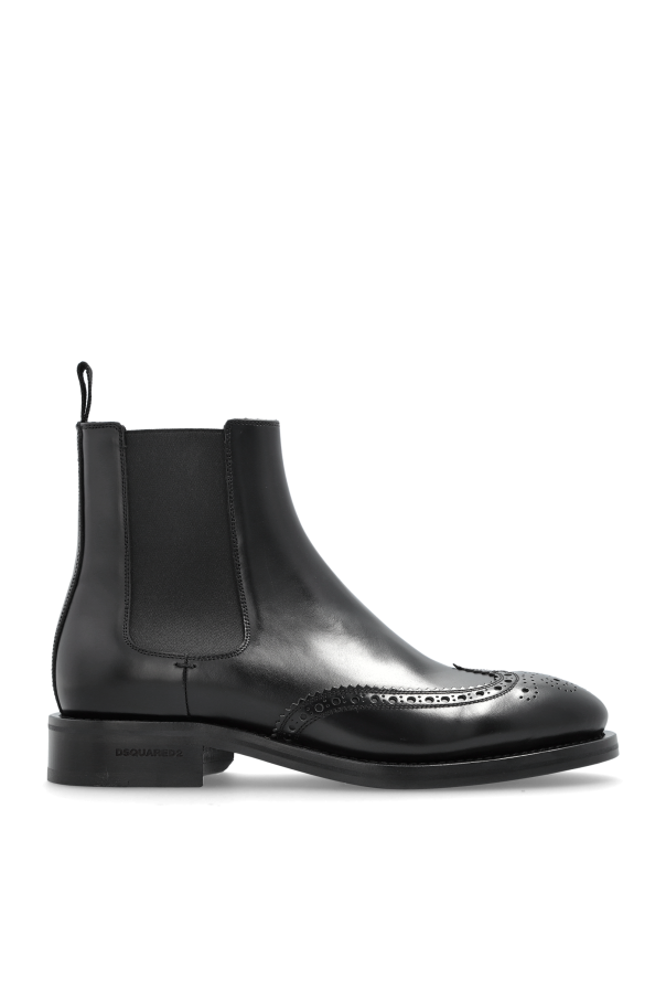 Leather ankle boots od Dsquared2