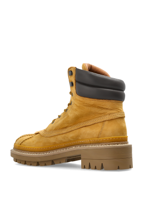 Dsquared2 Suede hiking boots