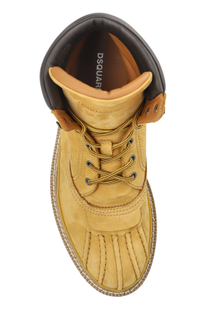 Dsquared2 Suede hiking boots