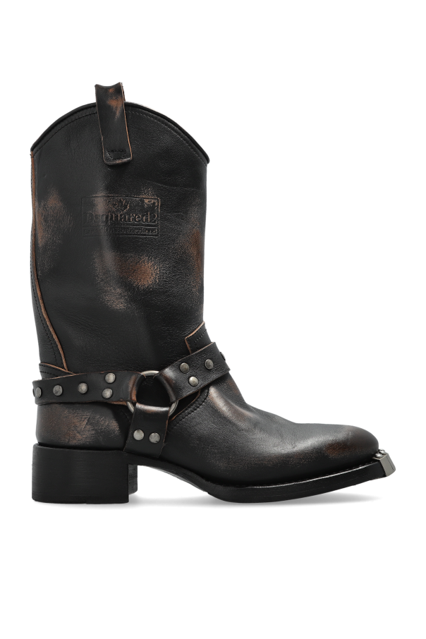 Leather ankle boots od Dsquared2