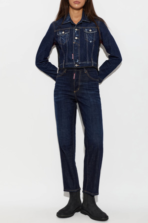 Dsquared2 Suede Chelsea boots