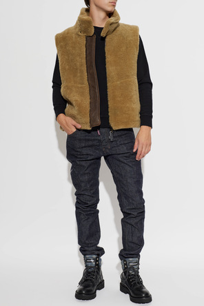 Dsquared2 Kožené topánky `D2 Monogram`