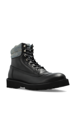 Dsquared2 Kožené topánky `D2 Monogram`