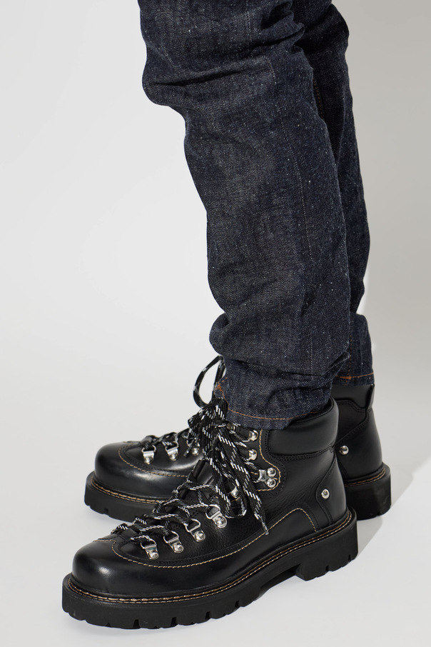 Dsquared2 Botas de couro "Canadian"