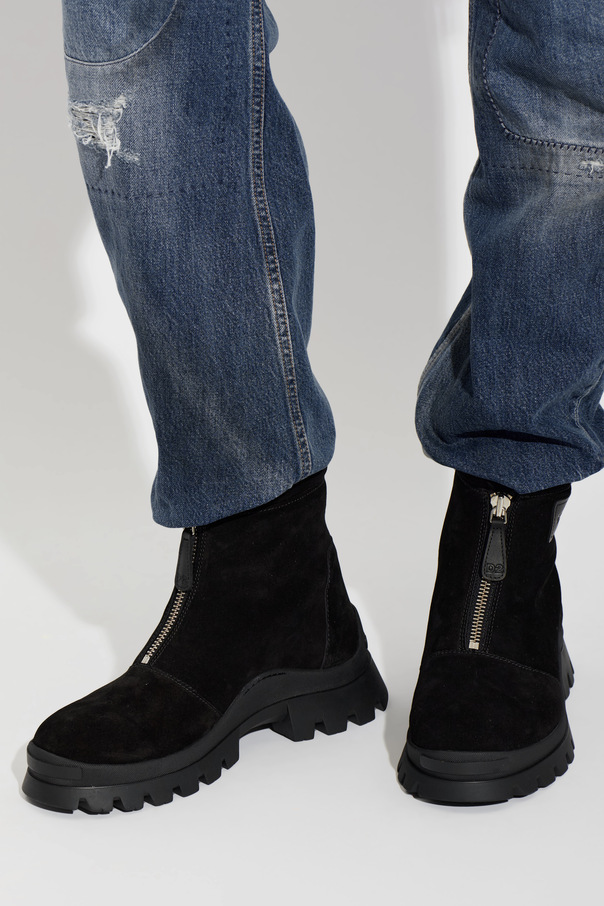 Dsquared2 Leather ankle boots 'Ankle'