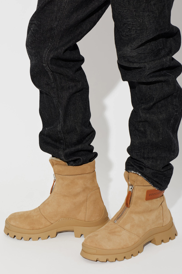 Dsquared2 Lederstiefeletten ‚Ankle‘