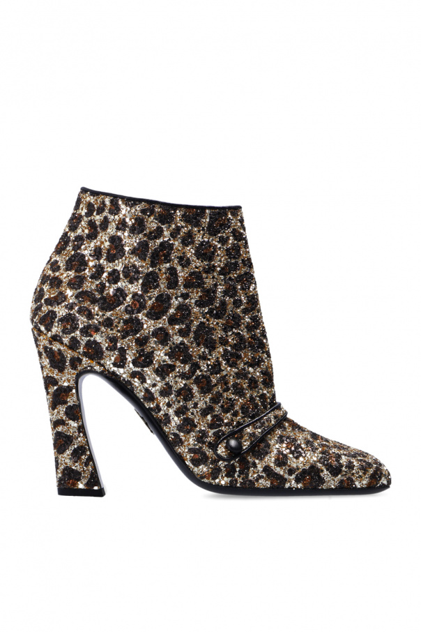 Dsquared2 Glittered ankle boots