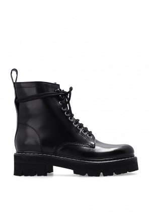 Leather combat boots od Dsquared2
