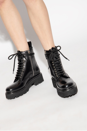 Leather combat boots od Dsquared2