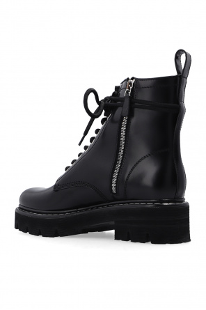 Dsquared2 Leather combat boots