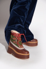 Dsquared2 BROWN Platform hiking boots
