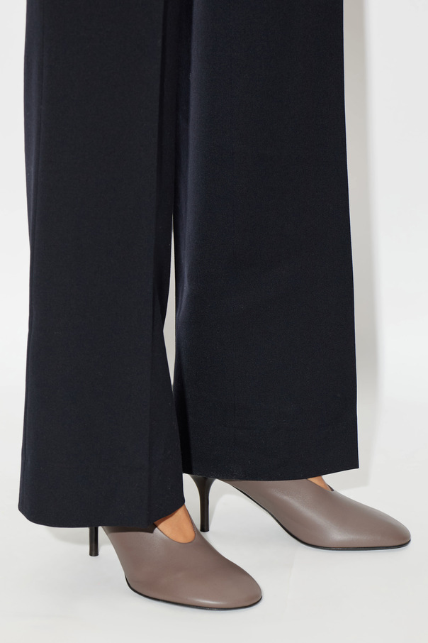 Acne Studios Sapatos de couro de salto