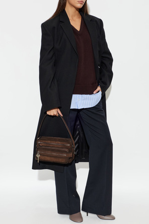 Acne Studios Sapatos de couro de salto