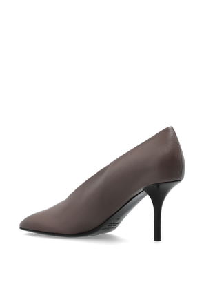 Acne Studios Sapatos de couro de salto