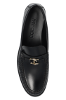 Jimmy Choo BLACK ‘Addie’ leather loafers