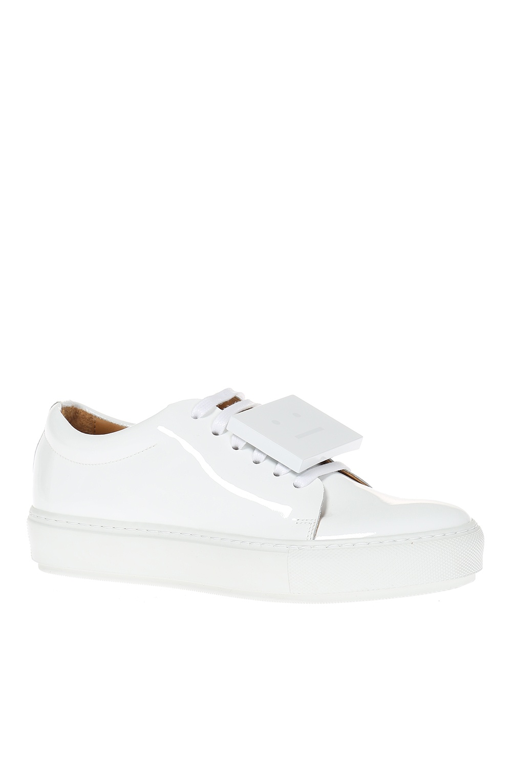 Acne Studios patent leather sneakers | Women's Shoes | Vitkac