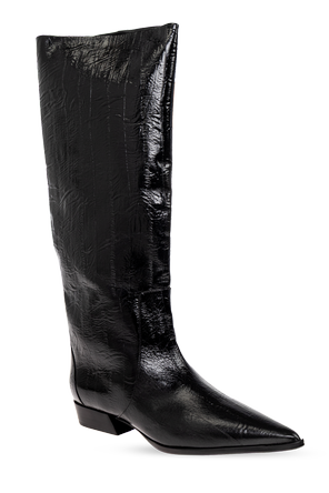 BLACK SUEDE STUDIO Heeled knee-high boots ‘Aero’