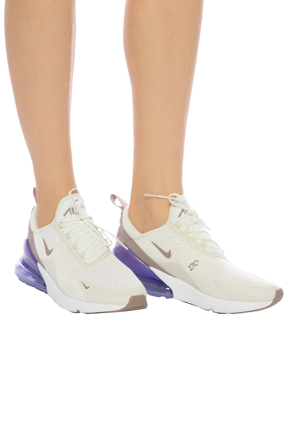 Nike Air Max 270 Shoes Wmn (sail/pumice space purple white)