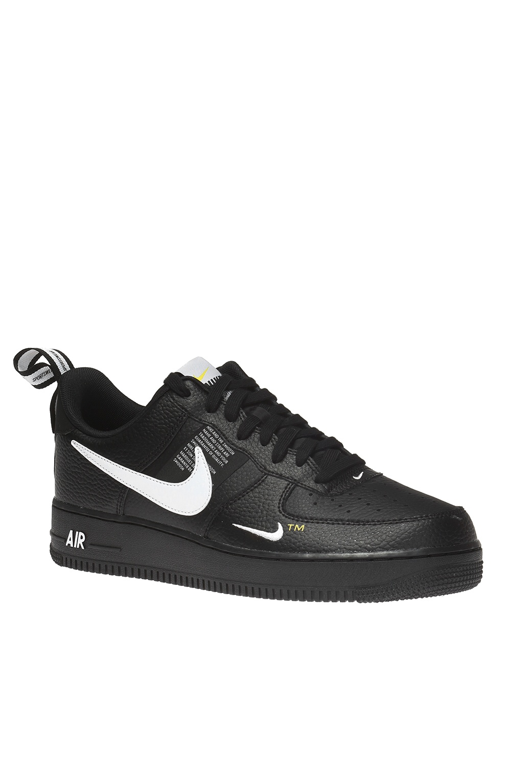 Nike Men Black Air Force 1 '07 LV8 Utility Sneakers