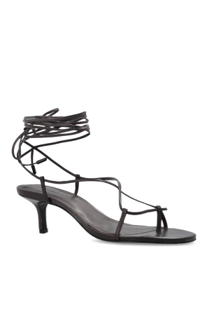 BLACK SUEDE STUDIO Leather heeled sandals 'Alix'