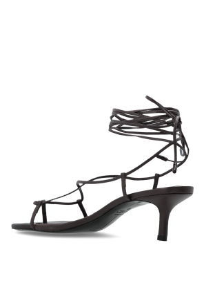BLACK SUEDE STUDIO Leather heeled sandals 'Alix'
