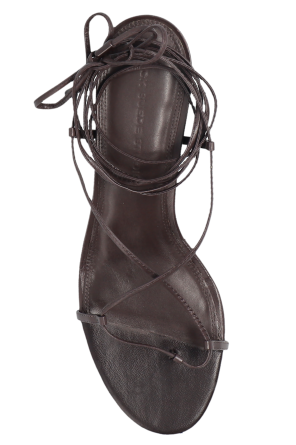 BLACK SUEDE STUDIO Leather heeled sandals 'Alix'