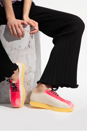 Buty na dekoracyjnej podeszwie od Marni