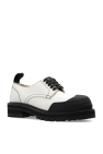 Marni cream Leather Derby shoes