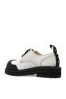 Marni cream Leather Derby shoes