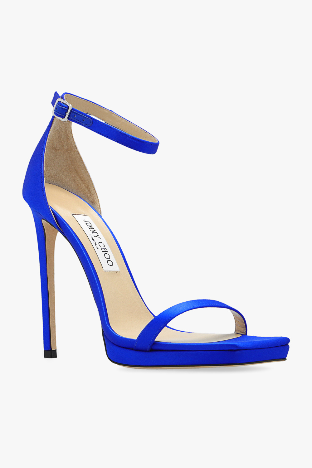 Jimmy Choo ‘Alva’ satin heeled sandals