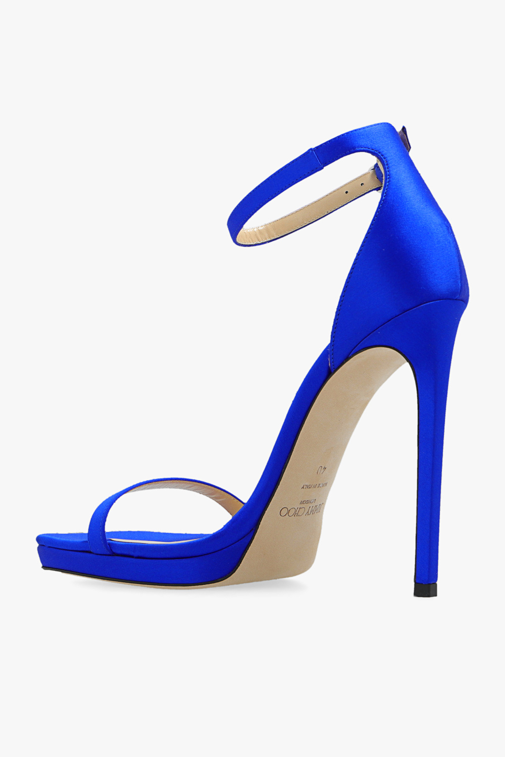 Jimmy Choo ‘Alva’ satin heeled sandals