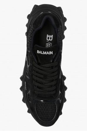 balmain crepe ‘B-East’ sneakers