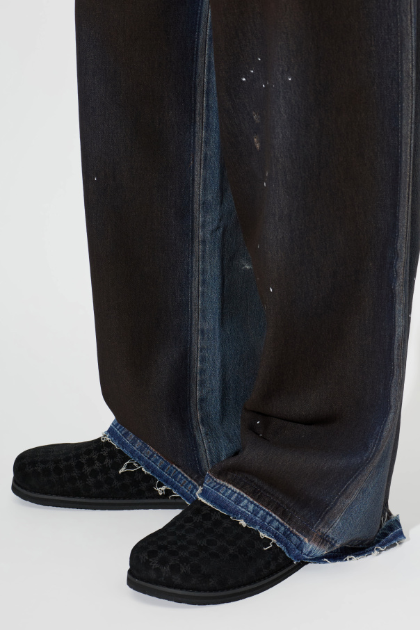 Amiri Chinelos de camurça `Ma Clog`