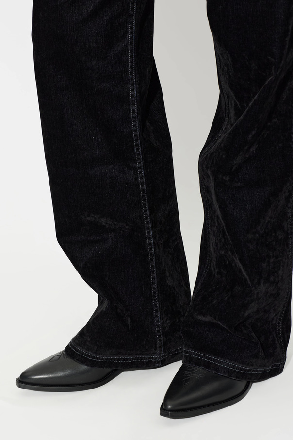 Amiri Lederstiefeletten mit Absatz „Ma Pointy“