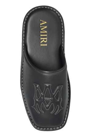 Amiri Leather slides