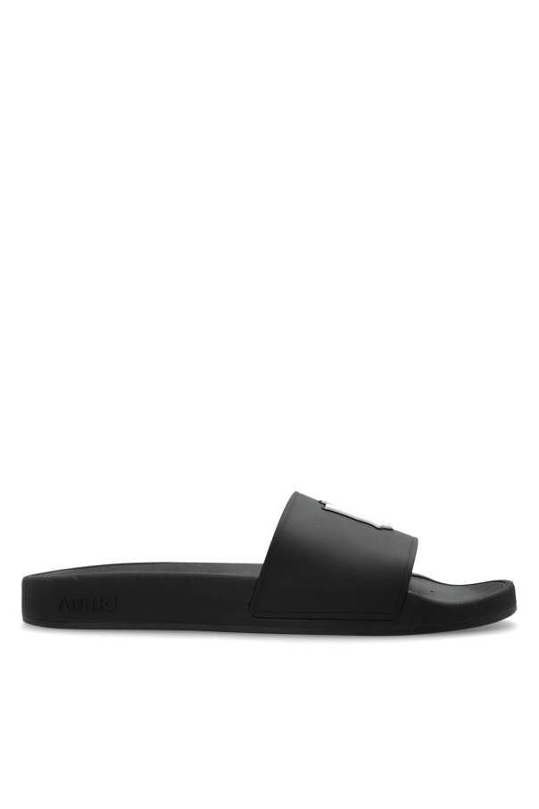 Rubber flip-flops with logo od Amiri