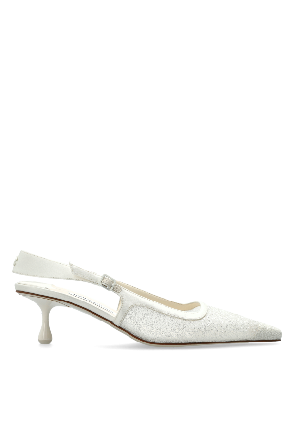 Satin high-heeled shoes 'Amel' od Jimmy Choo